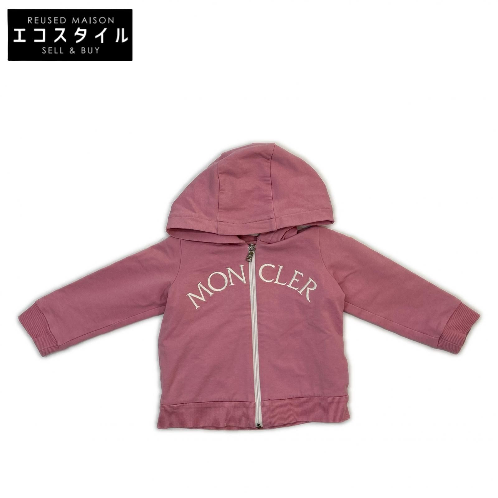 MONCLER　モンクレール　22年 ピンク SWEATSHIRT スウェットシャツ　12/18
