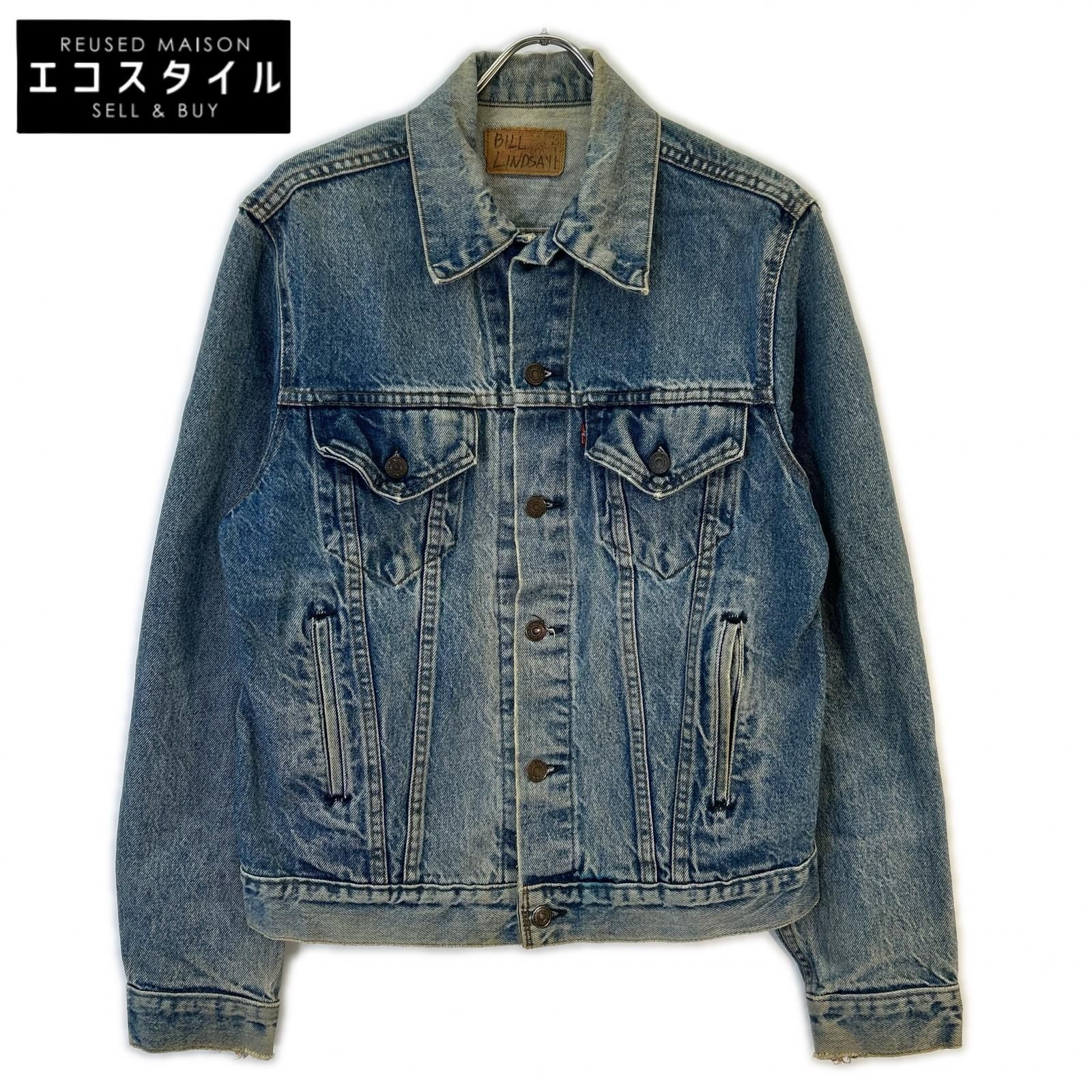 LEVI‘S　リーバイス　ライトブルー ボタン裏527 4th デニムジャケット　不明
