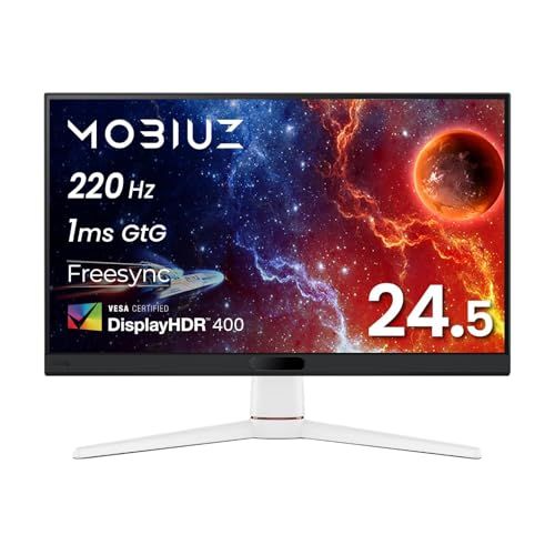ベンキュージャパン BenQ MOBIUZ EX251 ゲーミングモニター 24.5インチ/Full HD/220Hz/1ms/HDR 400/スピーカー(2.5W×2)搭載/FreeSync/輝度自動調整(B.I.+ Gen2)搭載/3年保 2a75e4b3