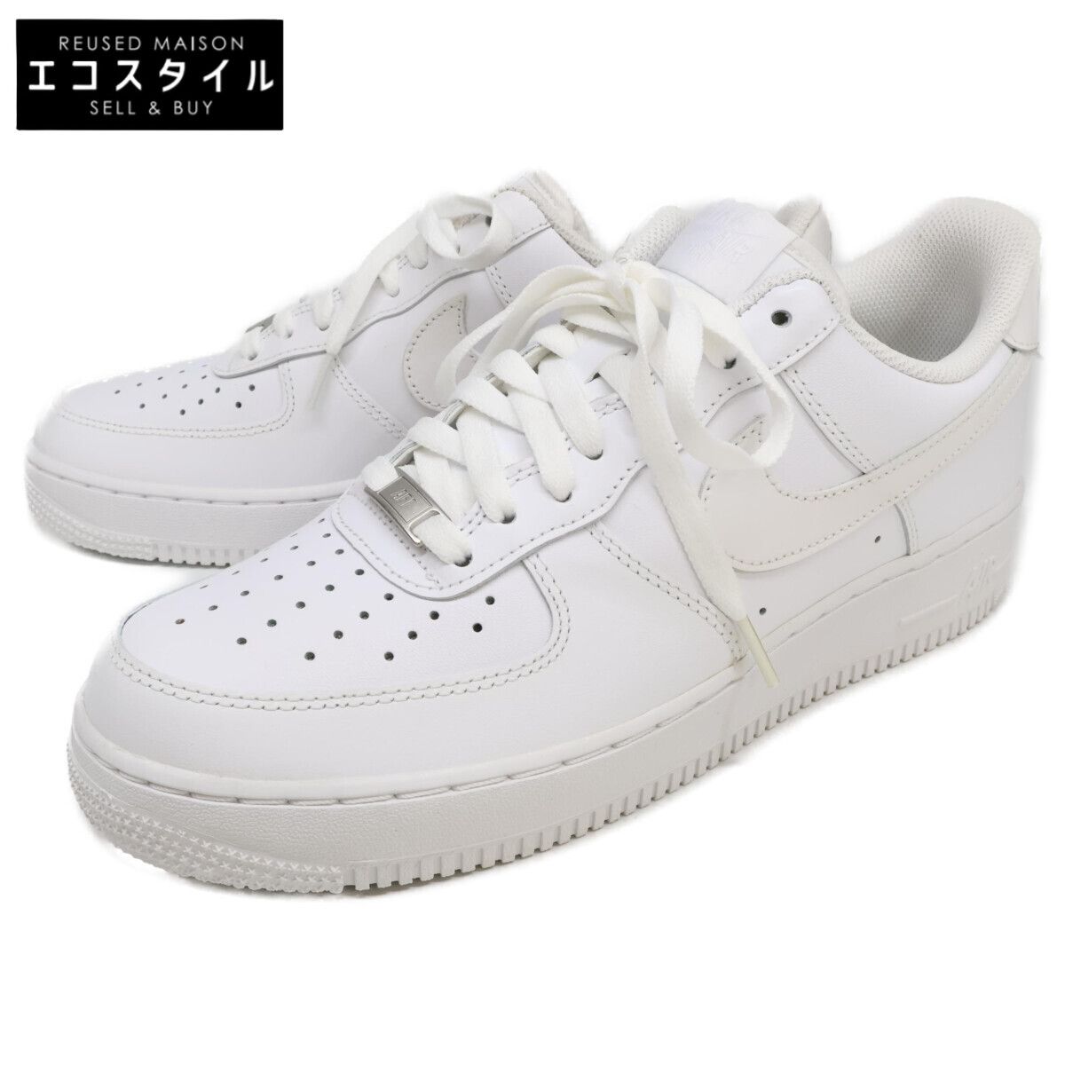 NIKE　ナイキ　【新品同様】315122-111 AIR FORCE 1 '07 エアフォース1 '07 スニーカー　US9.5
