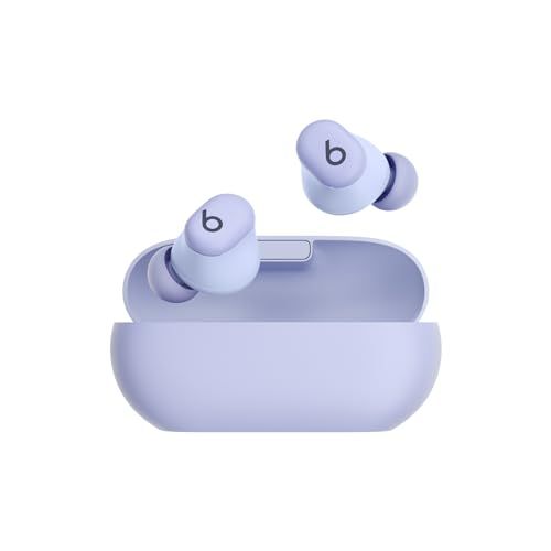 Beats Solo Buds Bluetoothワイヤレスイヤフォン - 最大18時間の再生時間、AppleとAndroidで互換性、内蔵マイク - アークティックパープルp b8e251d9