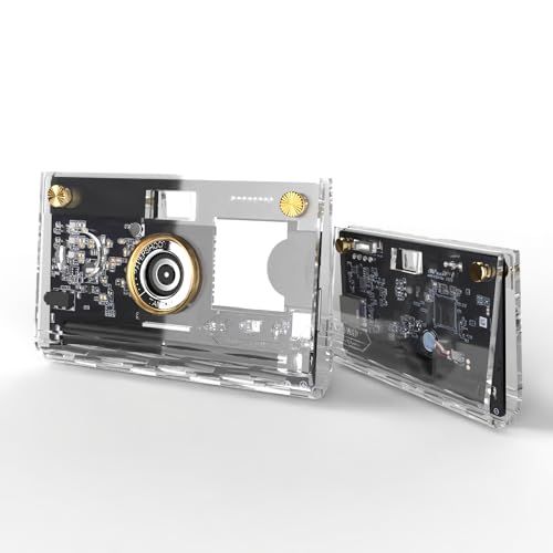ペーパーシュート(papershoot) CROZ VANGUARD Camera Set/透明・クリア (本体 ＋ ケースセット) 2000万画素 レトロデジタルカメラセット (SNS映え/トイカメラ/フィルム風撮影)p 83b8c9cb