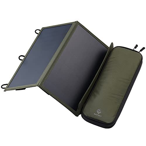 エレコム ソーラー充電器 NESTOUT SOLAR-1 オリーブp 38107703