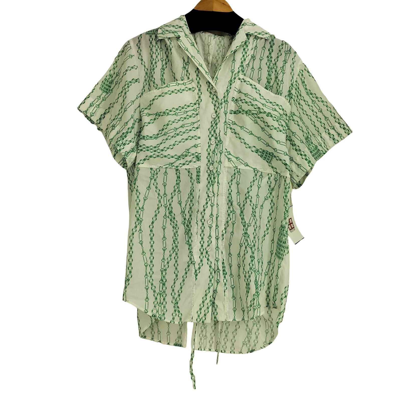 アイレネ IRENE Line Drawing Print Shirt レディース FR：36