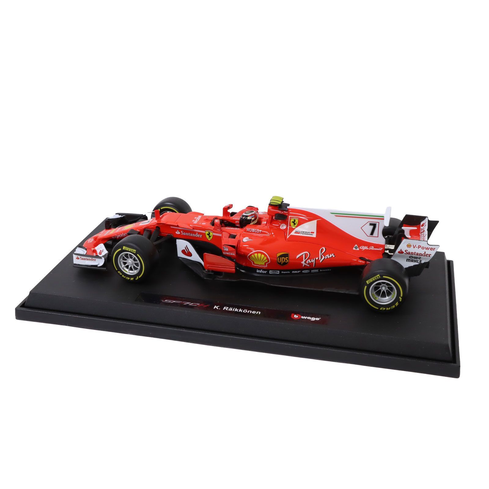 【特価品】Bburago 1/18 フェラーリ F-1 SF70-H レッド #7ライコネン ブラーゴ レーシングシリーズ 200-443