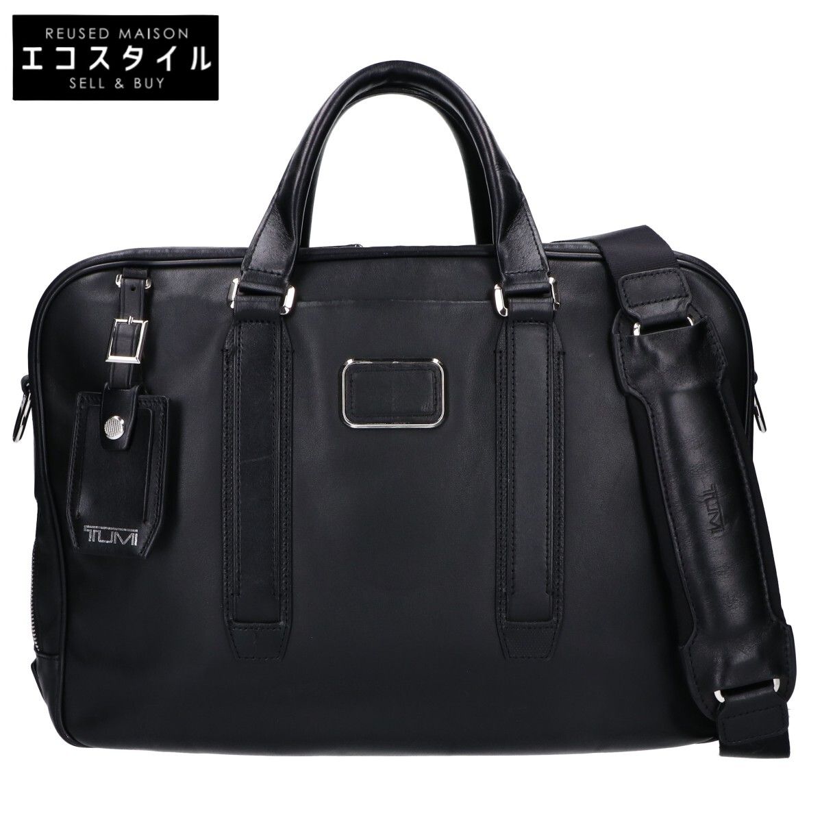 TUMI　トゥミ　982409D2E JARVIS ジャーヴィス デラックス レザー ラップトップ 2WAYショルダー
