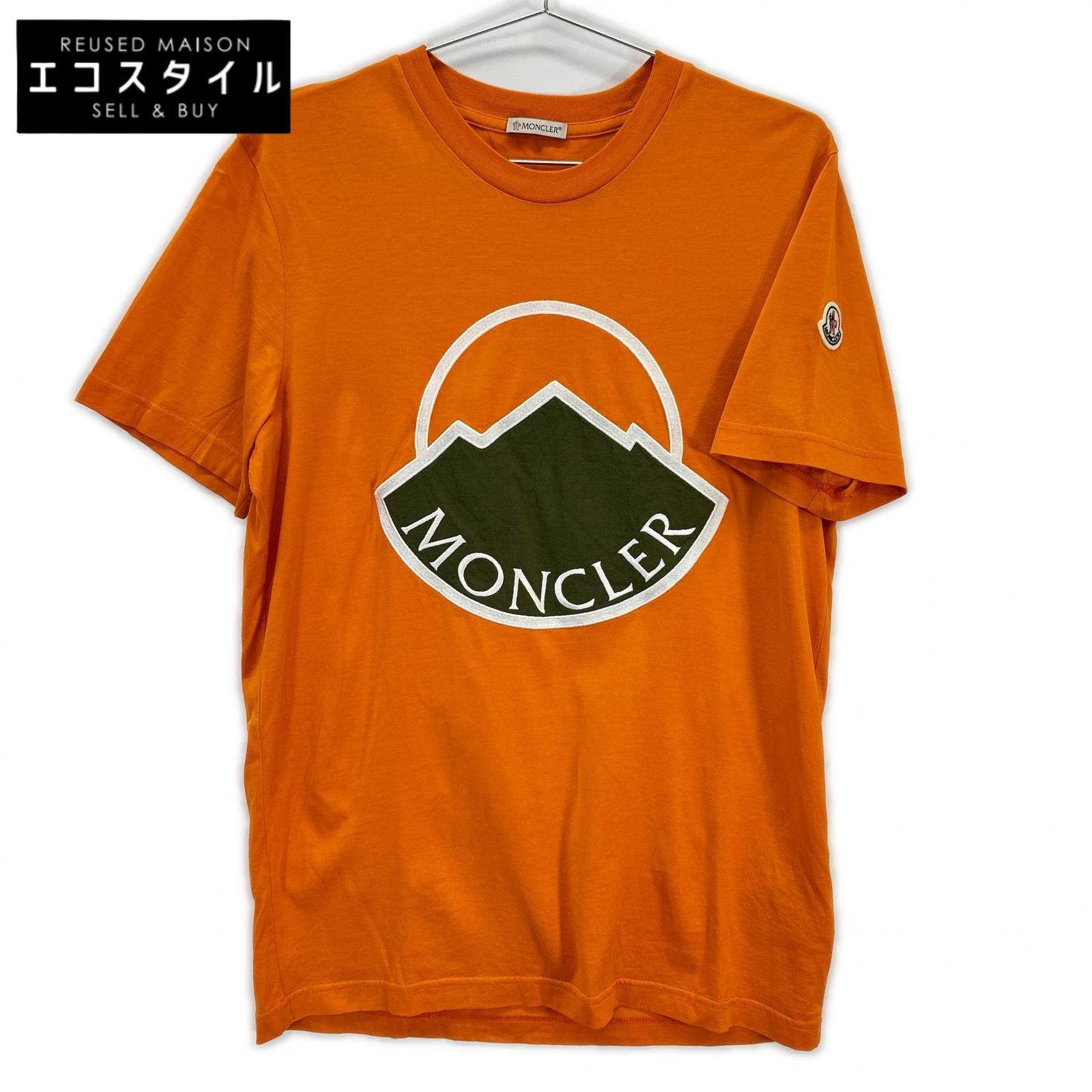 MONCLER　モンクレール　22年 オレンジ Tシャツ　S