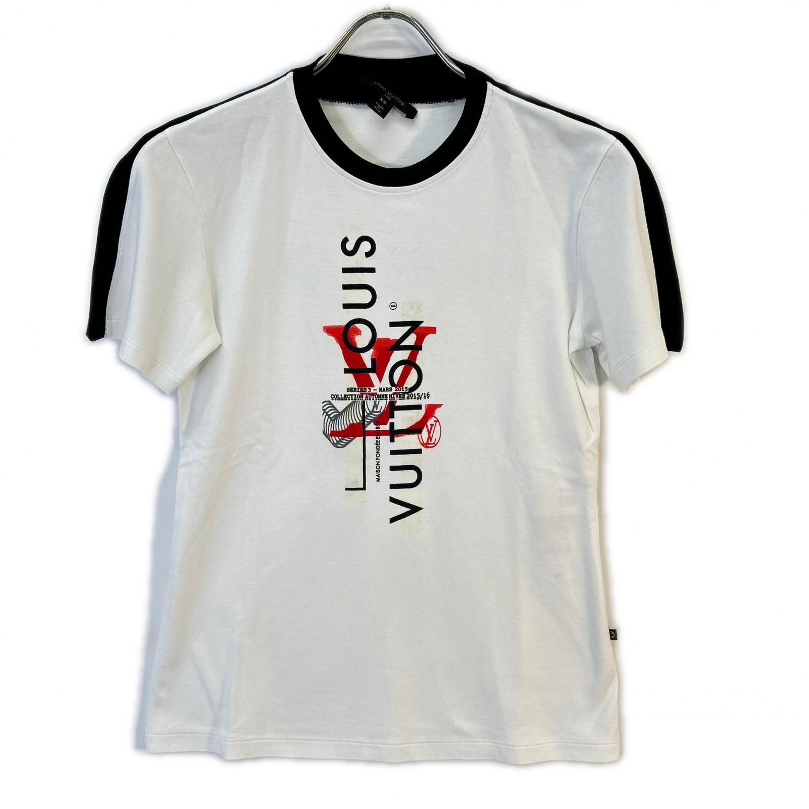 LOUIS VUITTON ルイヴィトン 15-16年 RW152B F8TS09QG2 LVロゴ Tシャツ
