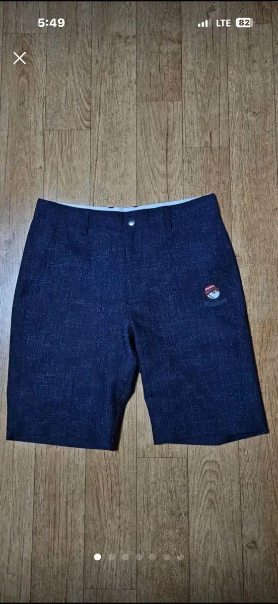 正規品ほぼ新品 2回着用)マルボンゴルフ リネン アイス 冷感 ストレッチ ハーフパンツ 30