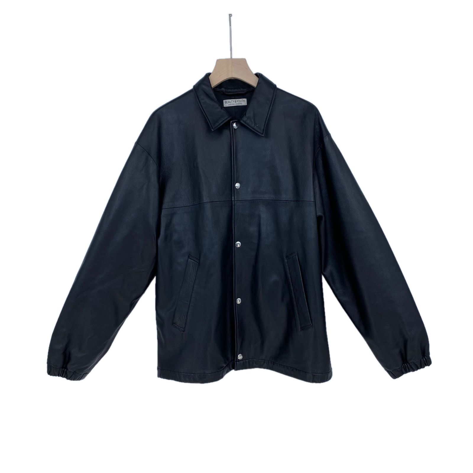 BEAUTY&YOUTH UNITED ARROWS レザー コーチジャケット メンズ BEAUTY&YOUTH UNITED ARROWS レザーコーチジャケット メンズ XL