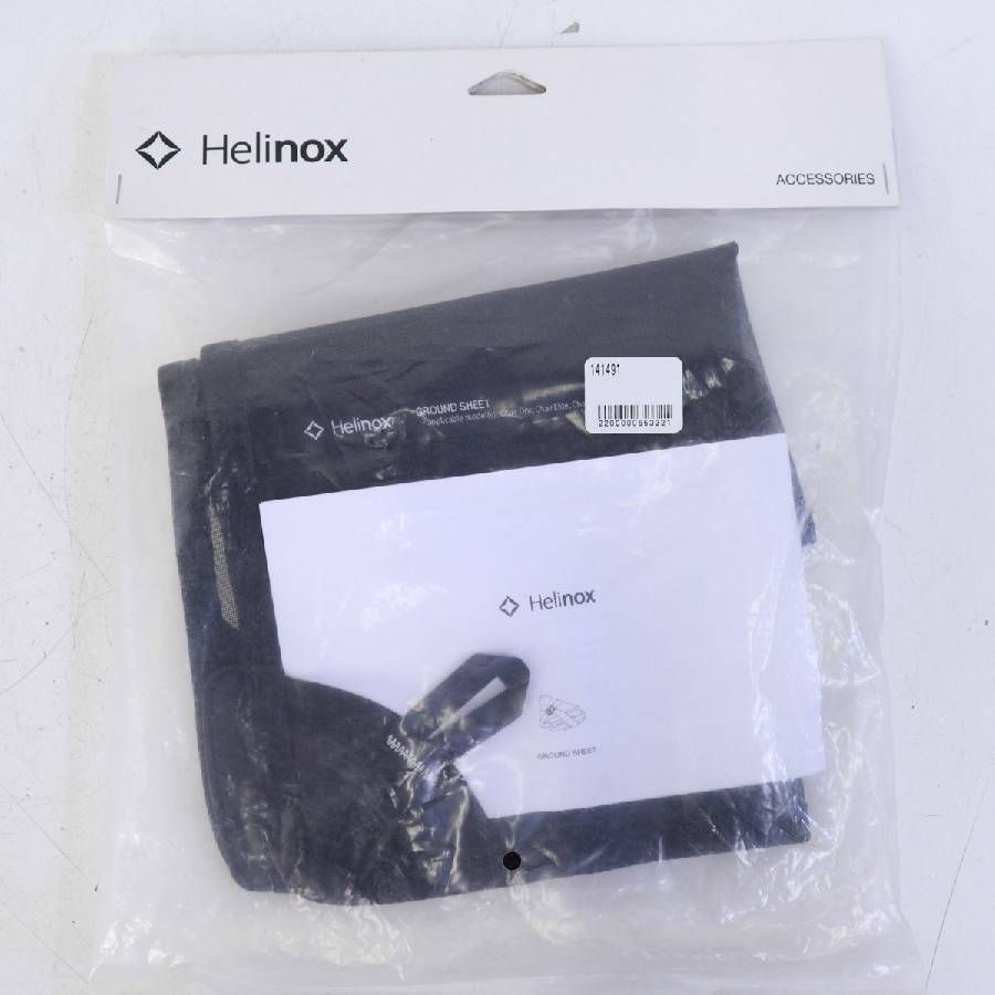 新品・未使用】 Helinox ヘリノックス グランドシート ブラック