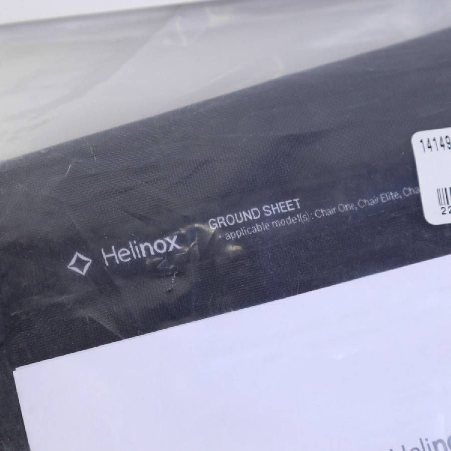 新品・未使用】 Helinox ヘリノックス グランドシート ブラック