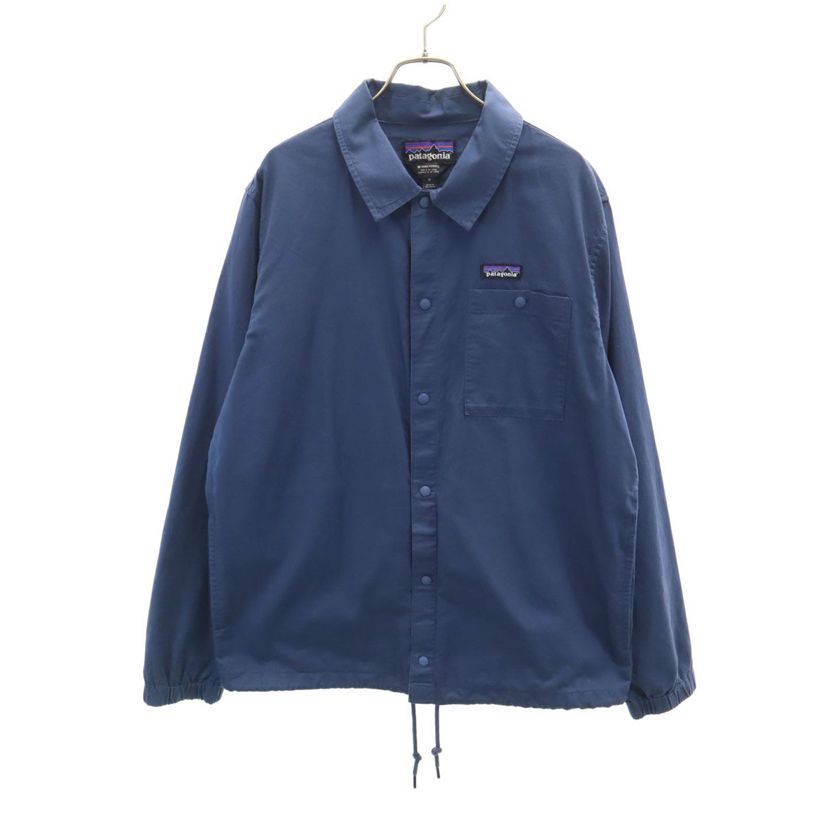 patagonia パタゴニア ライトウェイト オールウェア コーチジャケット M ネイビー 25335SP20 アウトドア メンズ 古着