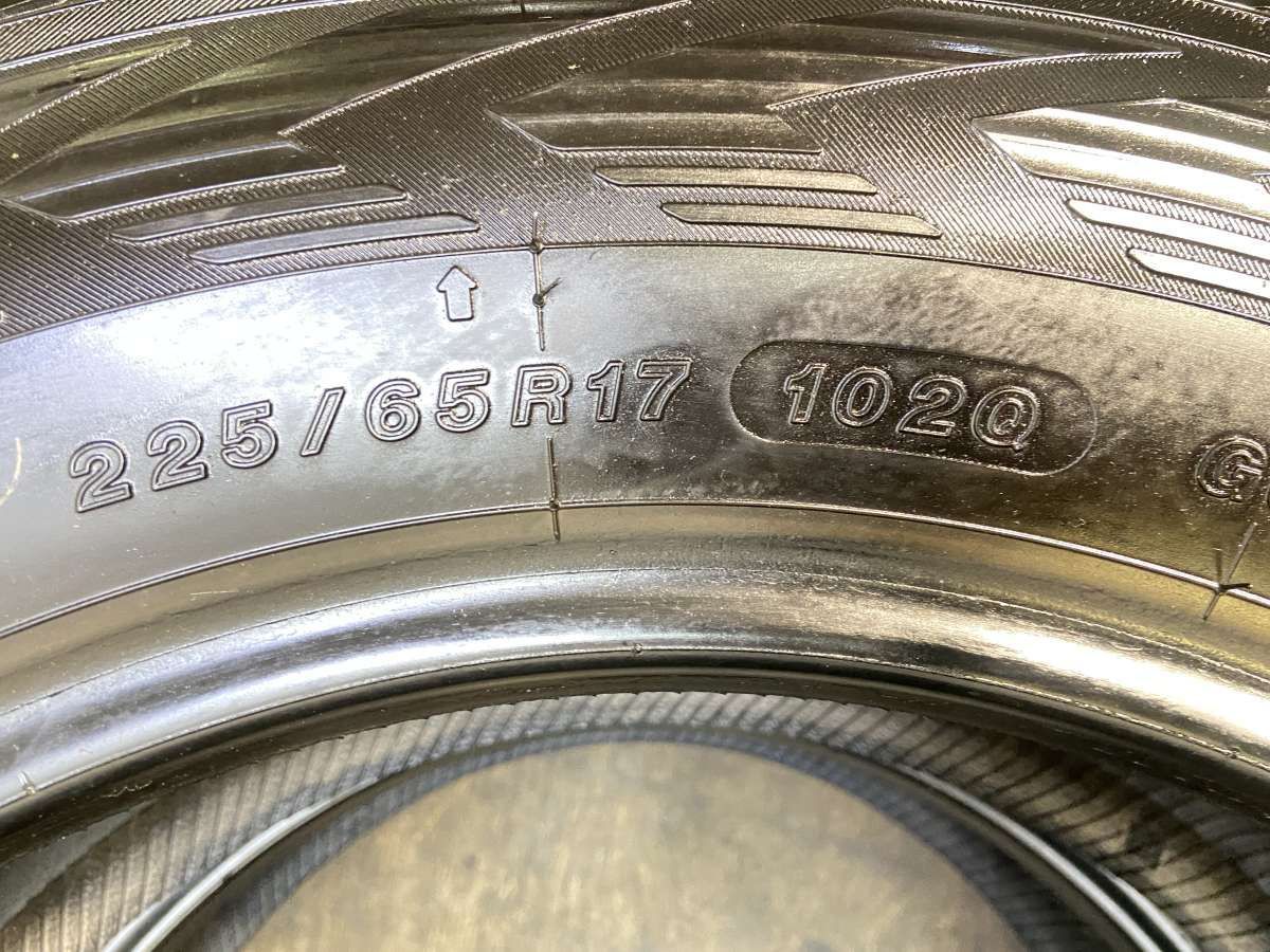 225/65R17 ヨコハマ アイスガードG075 中古タイヤ スタッドレスタイヤ