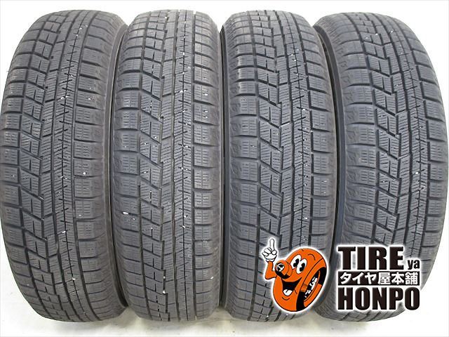 ヨコハマ　155/65R14 IG60スタッドレスタイヤ 4本　中古　溝あり！ 中古 冬用】 155/65R14 75Q 4本セット ヨコハマ アイスガードIG60