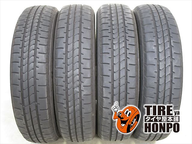 中古 夏用】 145/80R13 75S 4本セット ブリヂストン ニューノ サマー