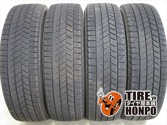 【中古 冬用】 175/65R15 84Q 4本セット ブリヂストン ブリザックVRX3 スタッドレスタイヤ 中古タイヤ