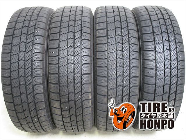【中古 冬用】 155/65R13 73Q 4本セット グッドイヤー アイスナビ8 スタッドレスタイヤ 中古タイヤ
