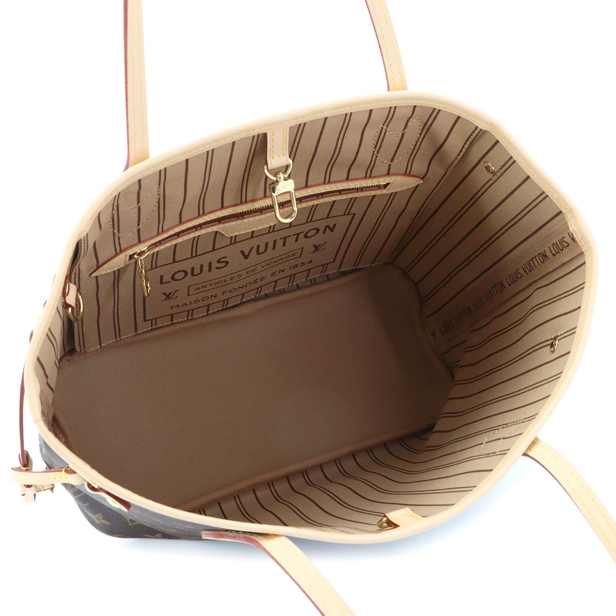 未使用 展示品 ルイ ヴィトン LOUIS VUITTON モノグラム ネヴァーフル 