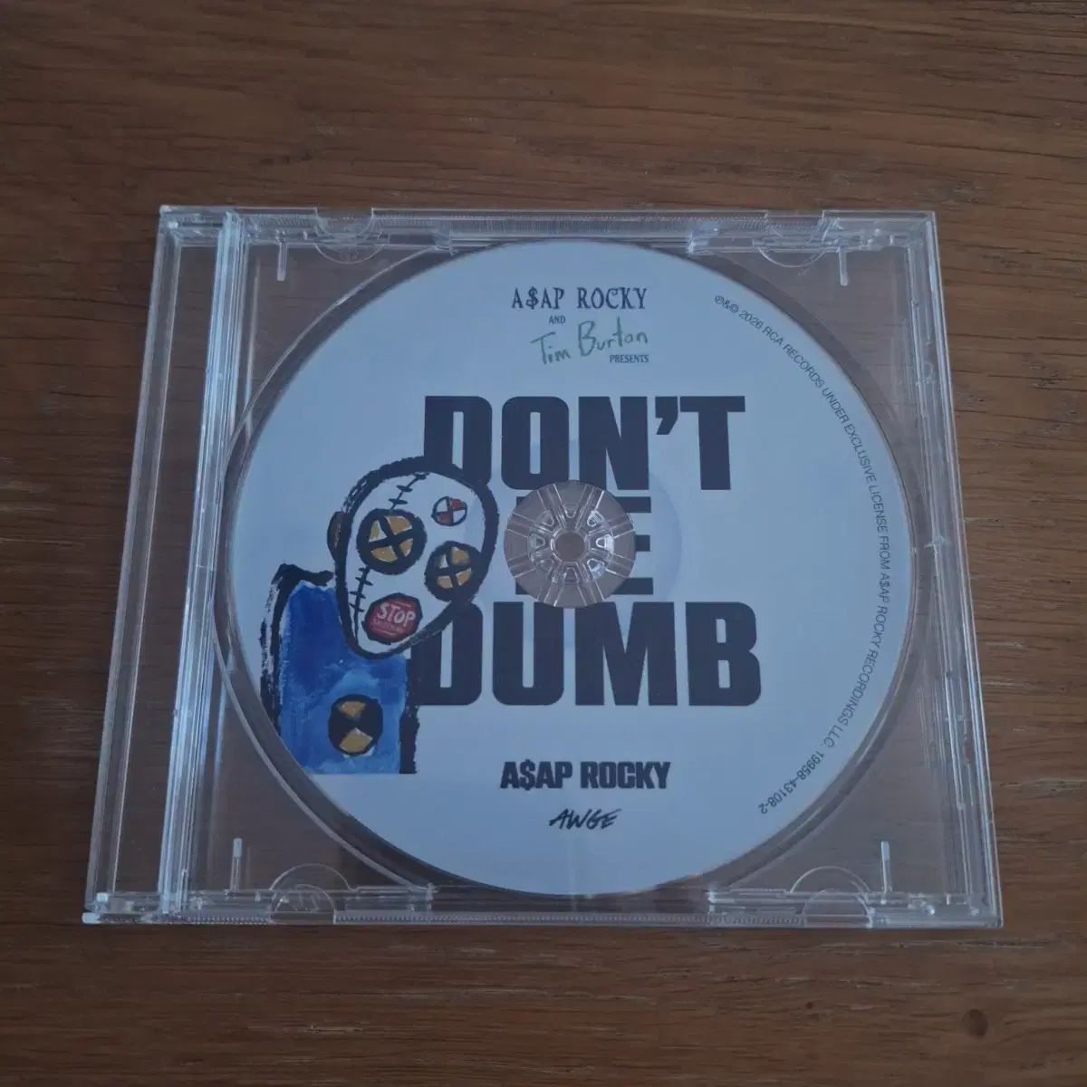 アセフラキ asap rocky dont be dumb おまけ ASAP STAYDOM ラキ(ROCKY 