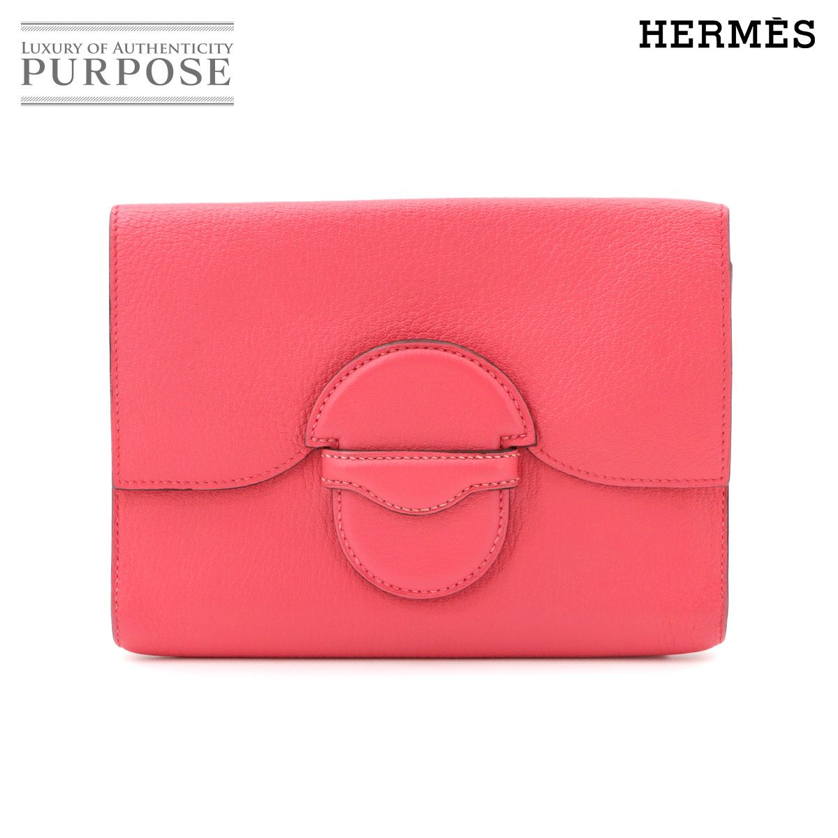 美品 エルメス HERMES 1938 ポートフォリオ ウォレット 二つ折り 長 
