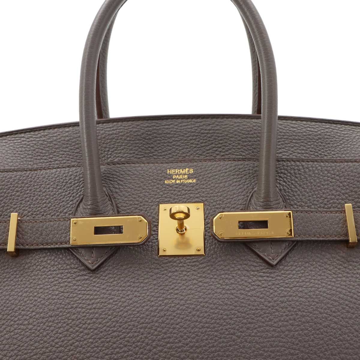 未使用 展示品 エルメス HERMES バーキン35 トゴ エタン ハンド バッグ