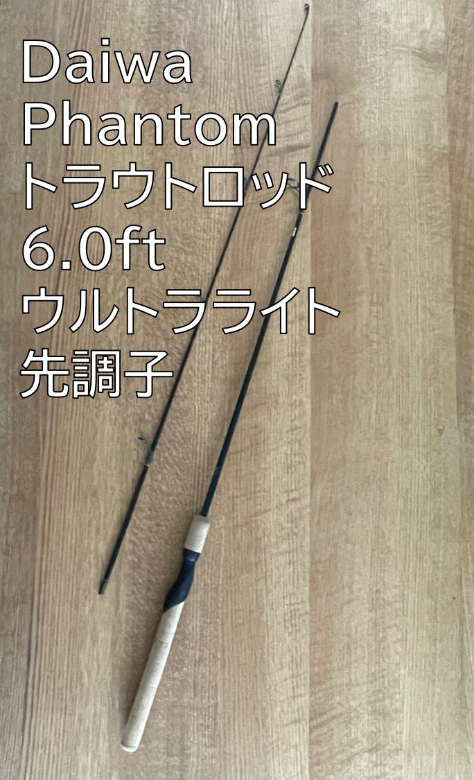 ダイワ ファントム TR 602ULFS 2ピース スピニングロッド DAIWA