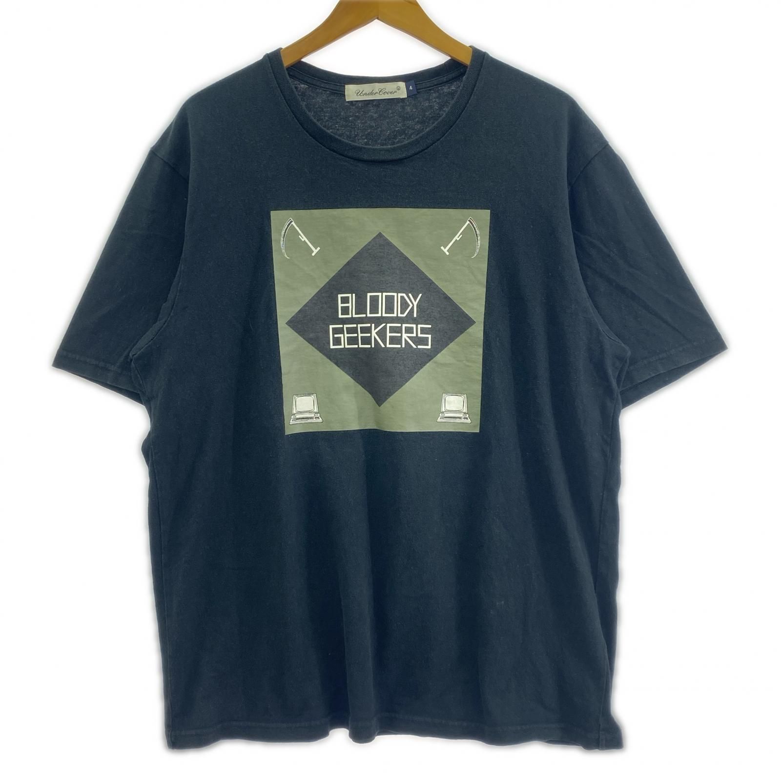 UNDERCOVER アンダーカバー BLOODY GEEKERS半袖Tシャツ size4 