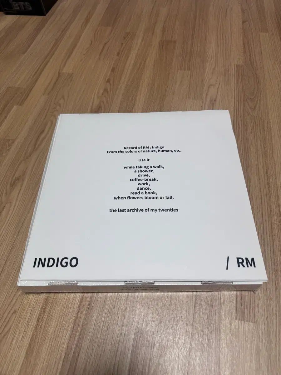 【専用出品】るん BTS RM Indigo インディゴ LP