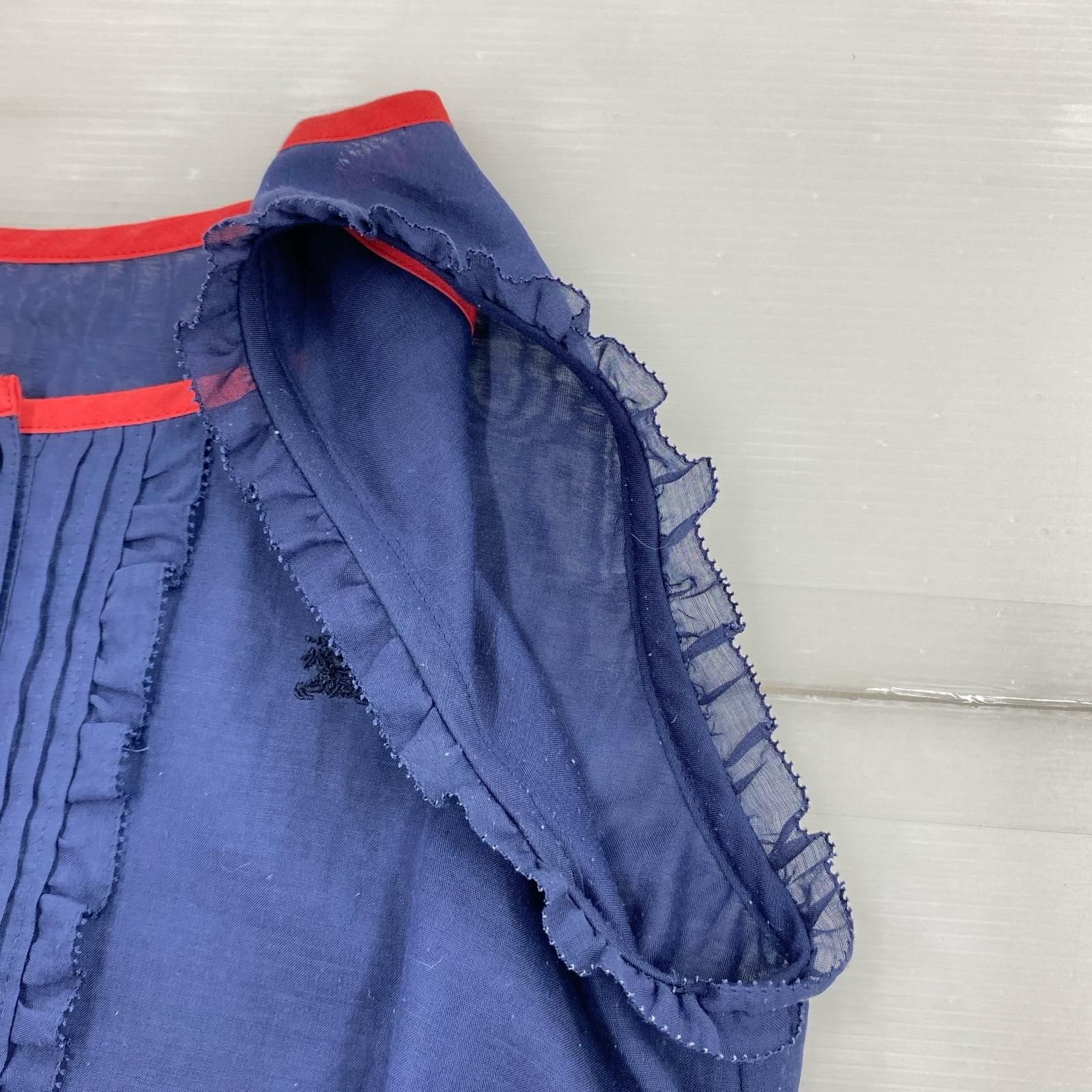 BURBERRY BLUE LABEL バーバリーブルーレーベル ピンタックワンピース