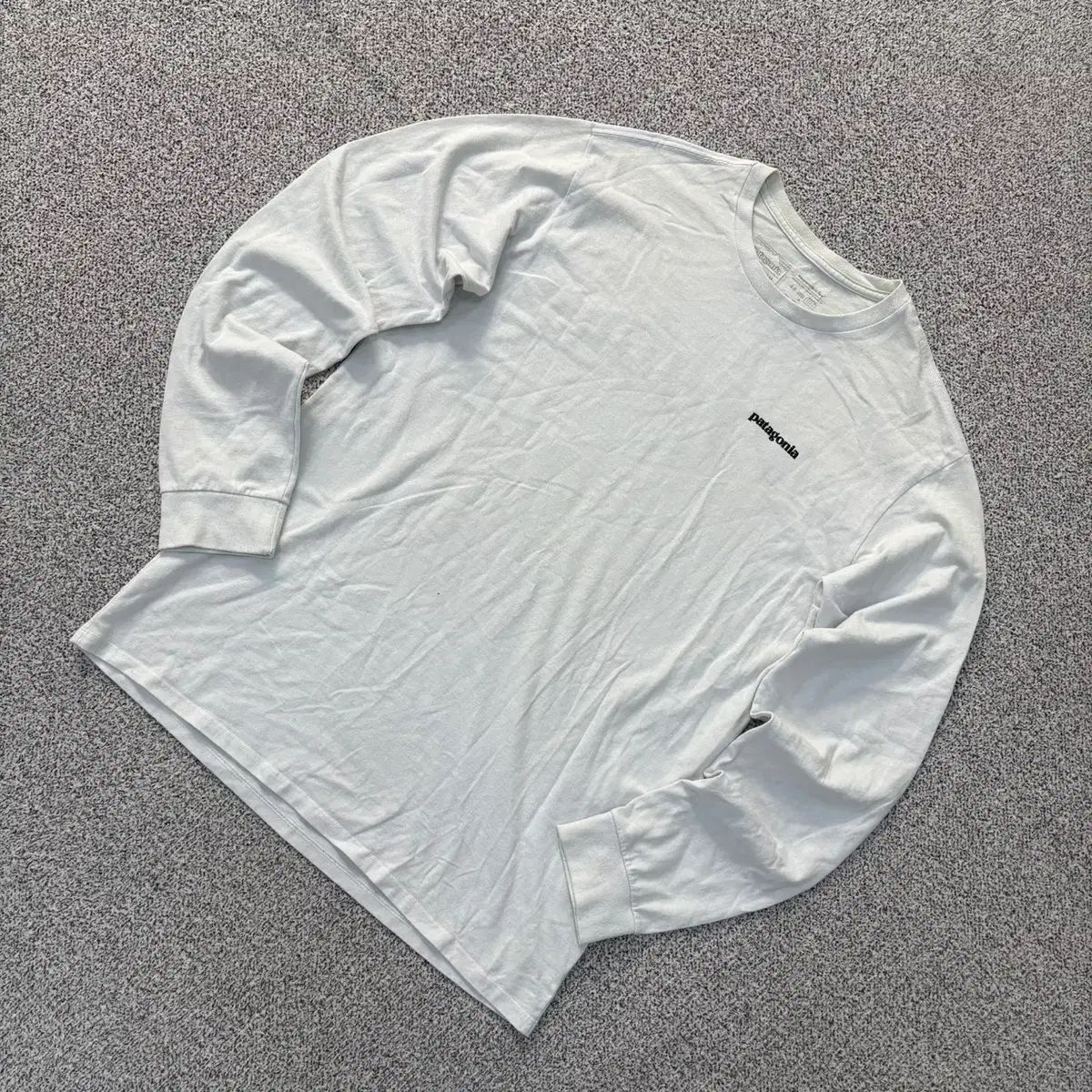 M patagonia パタゴニア ラウンドネック 長袖 Tシャツ 0519J