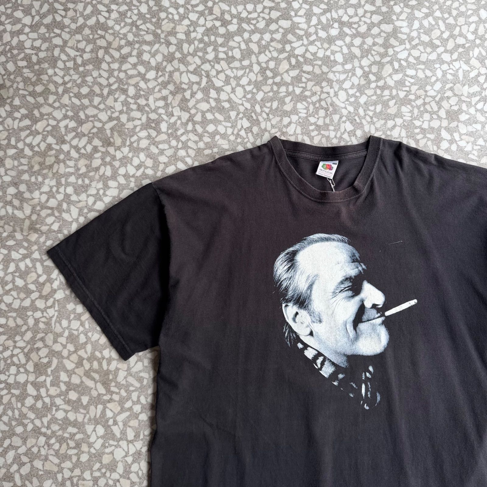 FRUIT / Jack Nicholson photo T-shirt フルーツボディ　ジャックニコルソン　フォトT 幻影　タバコ　俳優　アメリカ USA アメカジ