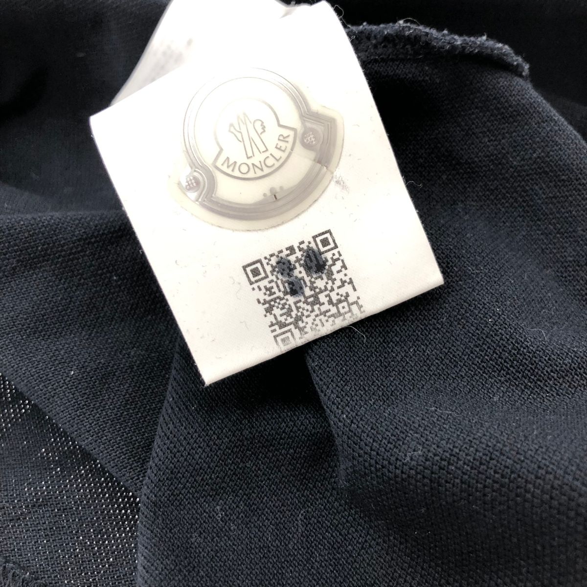 MONCLER モンクレール 半袖ポロシャツ サイズ:S ネイビー メンズ