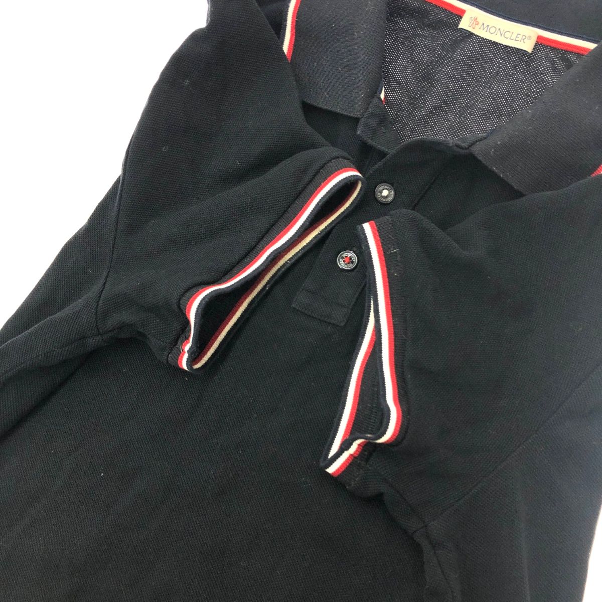 【国内正規品】MONCLER モンクレール ネイビー ポロシャツ S MONCLER モンクレール ポロシャツ Sサイズ ネイビー - メルカリ