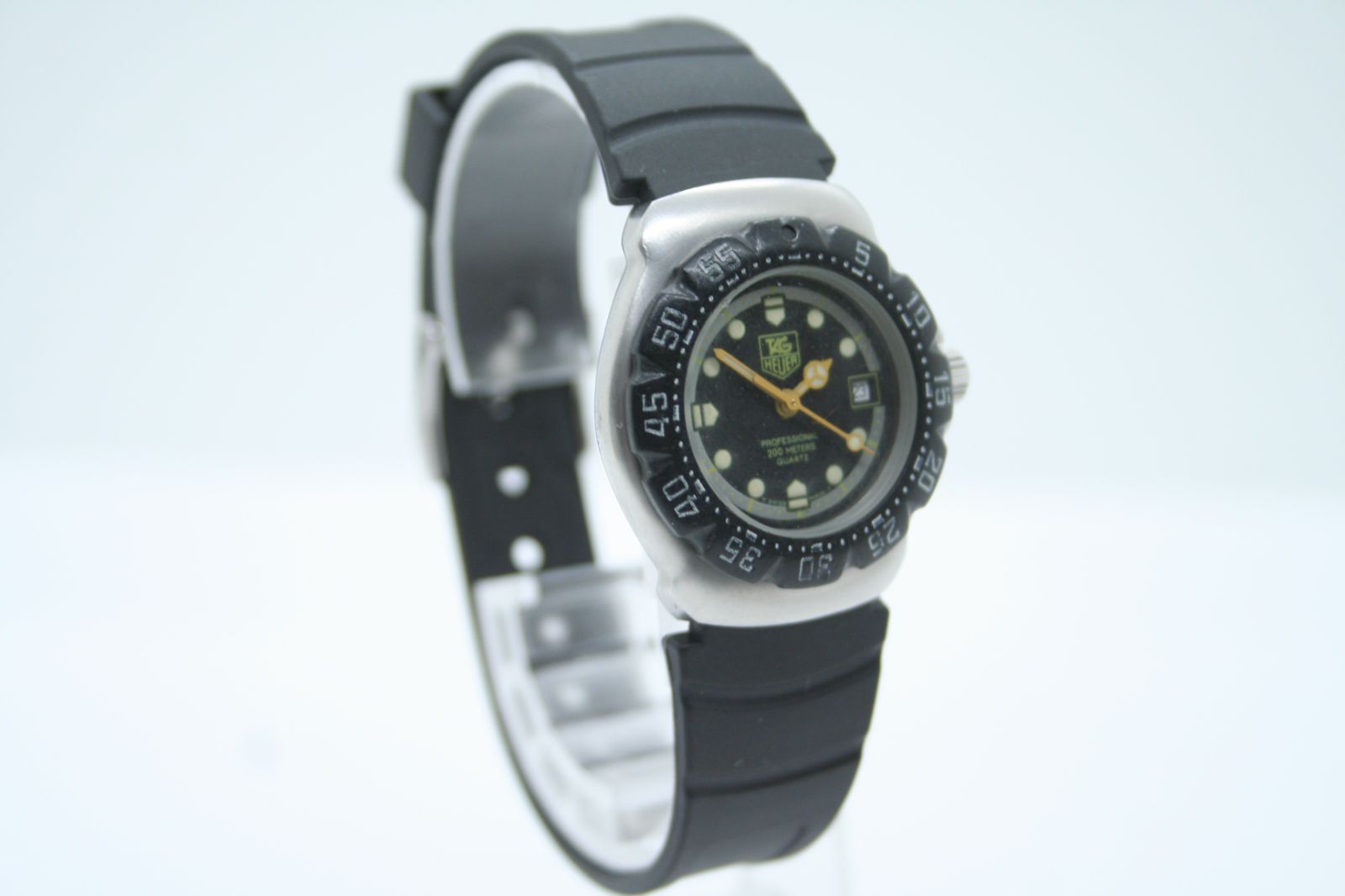 美品 保証付 動作確認済】TAG Heuer Formula 1 WA1416 Black & Yellow