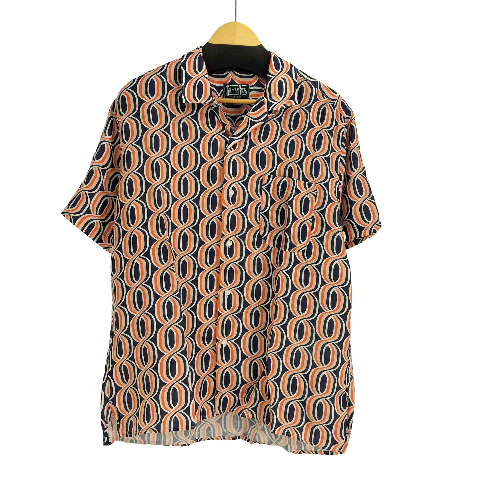 ギットマンブラザーズヴィンテージ GITMAN BROS VINTAGE GIO PONTI CAMP SHIRT メンズ JPN：L 7,481円