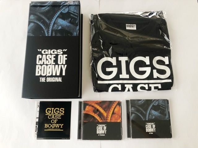 BOOWY GIGS CASE OF BOOWY THE ORIGINAL CDI1974-007033 - メルカリ