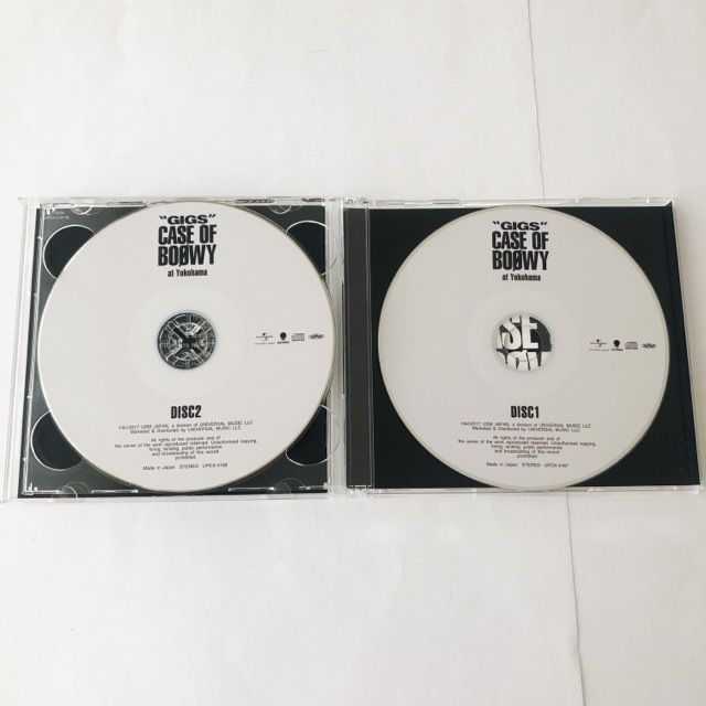 BOOWY GIGS CASE OF BOOWY THE ORIGINAL CD【I1974-007】033 - メルカリ