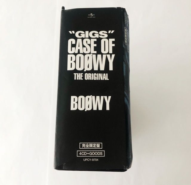 BOOWY GIGS CASE OF BOOWY THE ORIGINAL CD【I1974-007】033 - メルカリ