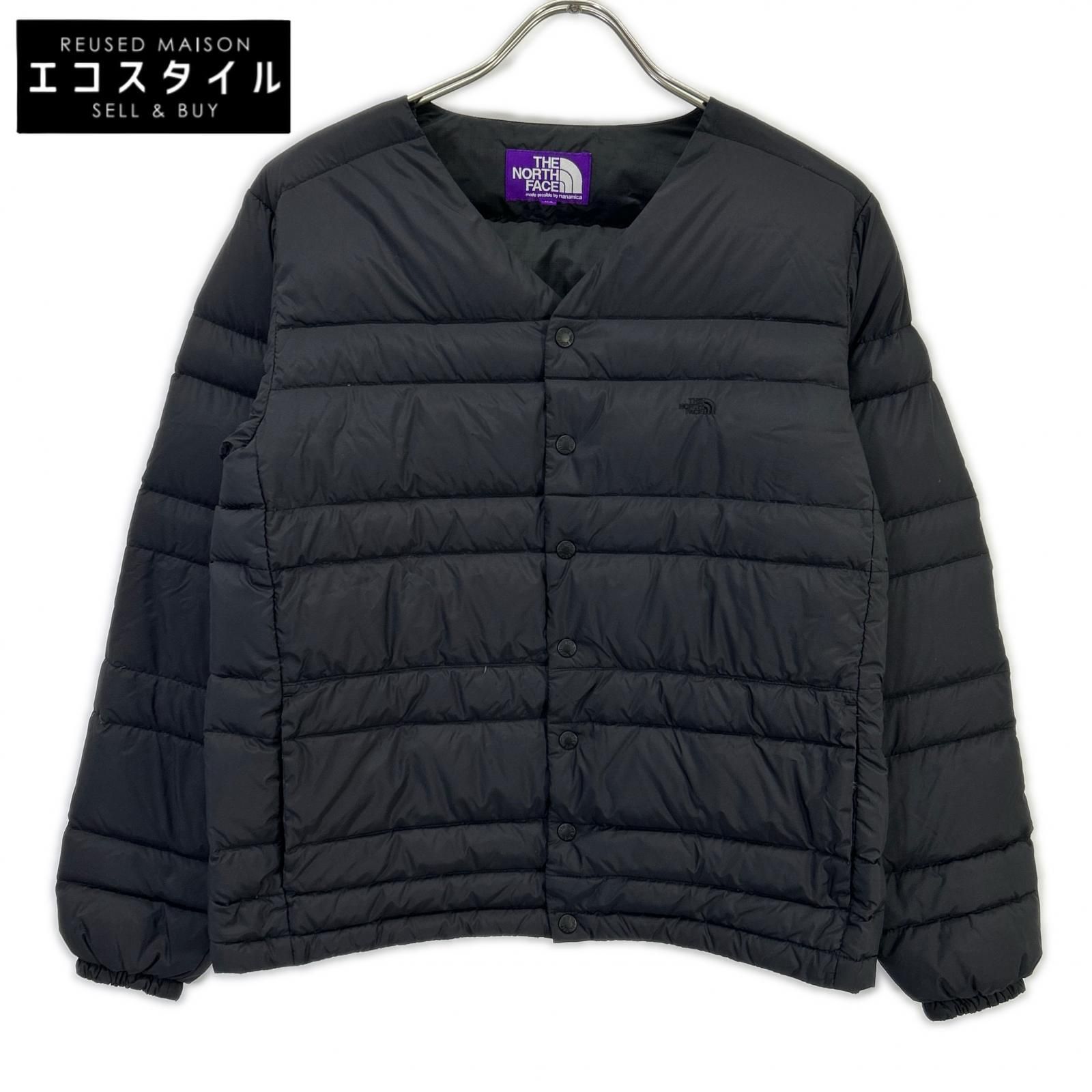 THE NORTH FACE PURPLE LABEL　ザ ノースフェイス パープルレーベル　ND2254N ブラック Down Cardigan　WM