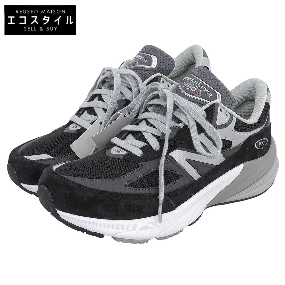 NEW BALANCE　ニューバランス　新品同様 ローカットスニーカー シューズ メンズ 黒 ブラック 26.5cm M990BK6　8 1/2(US)