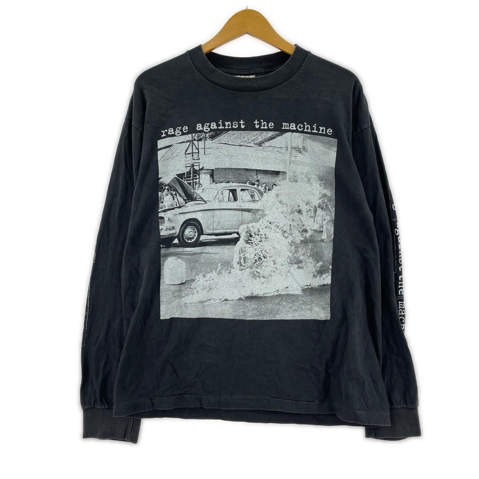 ONEITA オニータ POWER-T バックプリント長袖Ｔシャツ size表記なし/ブラック