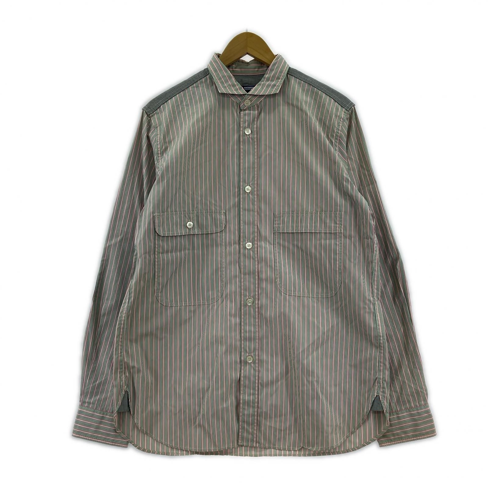 JUNYA WATANABE COMME des GARCONS WG-B008長袖シャツ sizeM/ピンク系