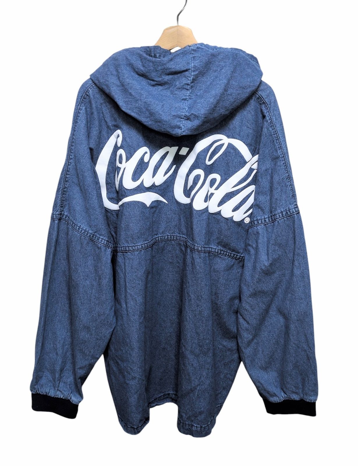Spirit Jersey コカ・コーラ プルオーバーデニムパーカー XXL