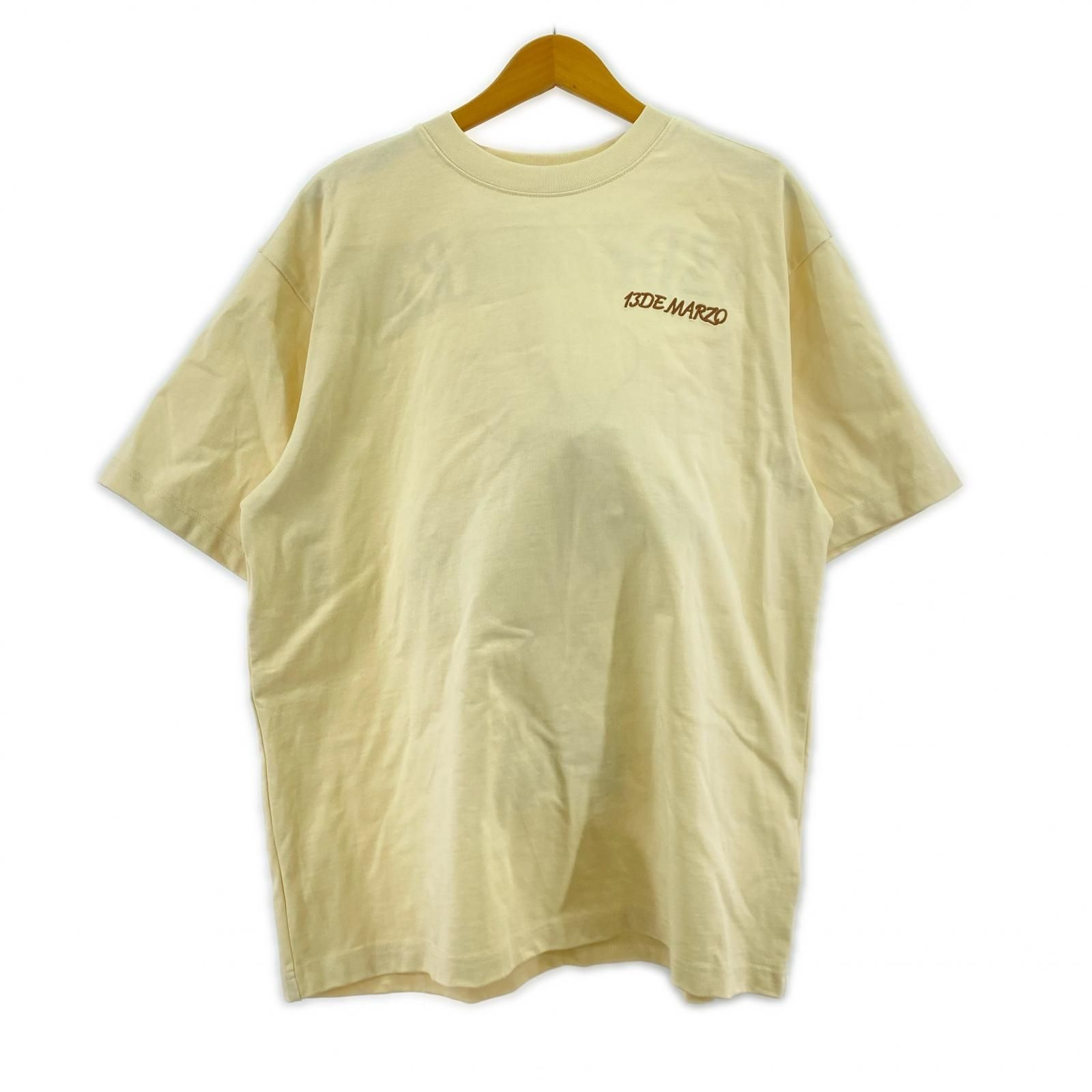 13DE MARZOトレセ デ マルソ 2WAY テディベア付き半袖Ｔシャツ sizeM/アイボリー