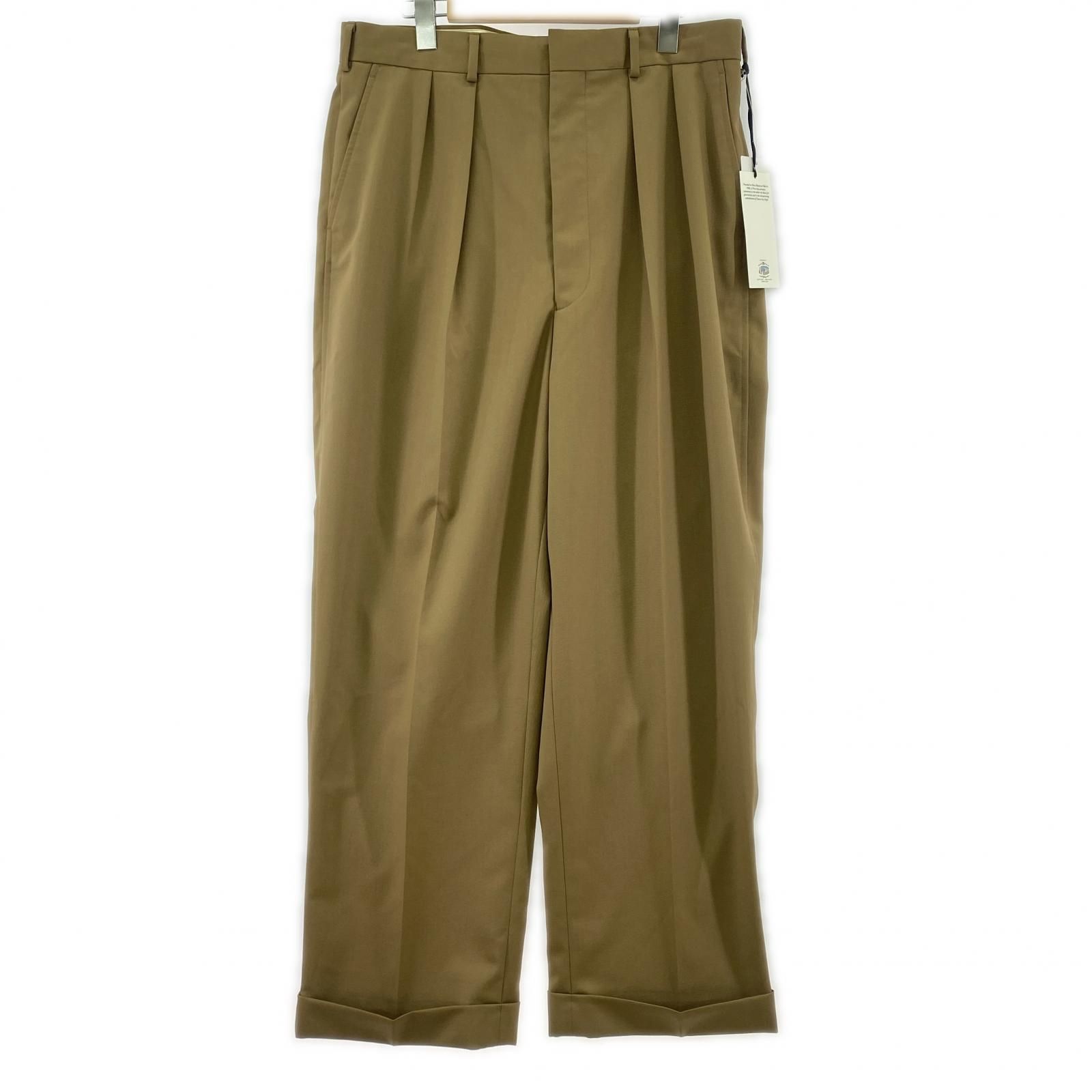 美品 J.PRESS ジェイプレス タグ付き スラックスパンツ size34/ベージュ