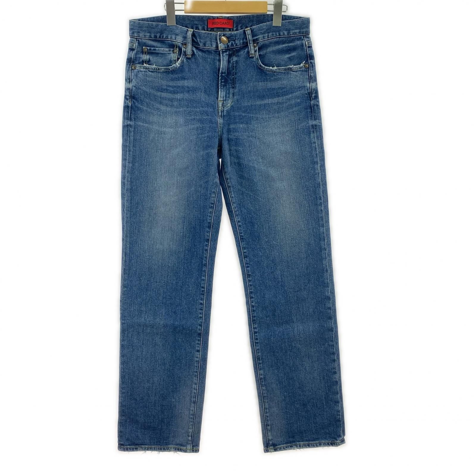 RED CARD レッドカード 12811デニムパンツ size32/ブルー