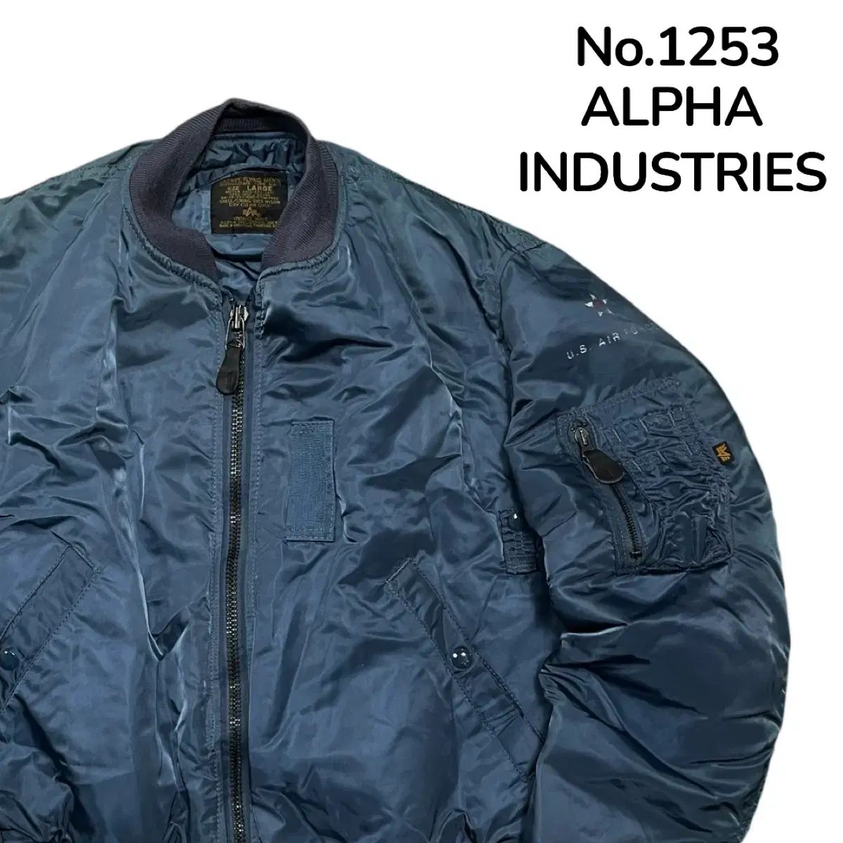 50s 復刻 ALPHA パイナップルインダストリー ma-1 パイロットジャンパー ブルゾン ジャケット L 26,292円