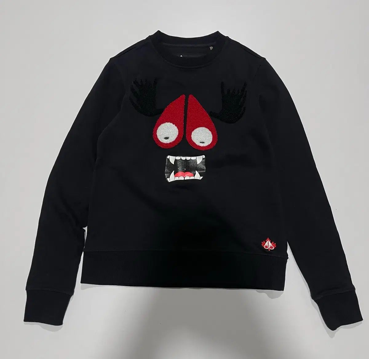 MOOSE KNUCKLES ムースナックルズ ブラック MONSTER スウェット S/P 