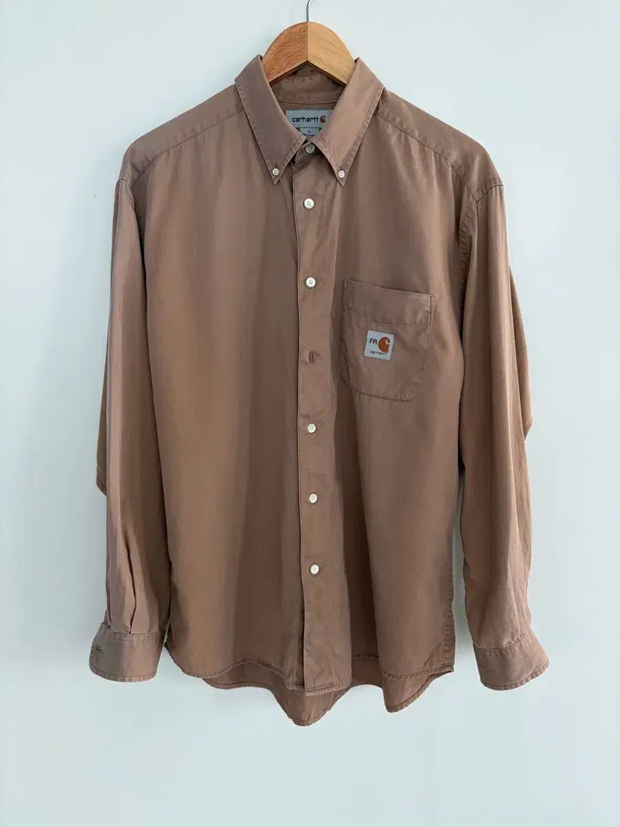 Carhartt FR シャツ ブラウン 長袖